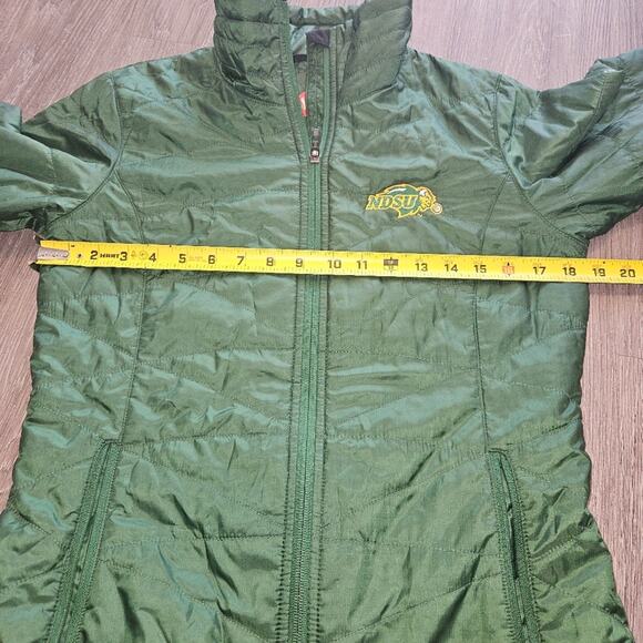 Columbia Green NDSU North Dakota College Jacket Size Small - Picture 4 of 7